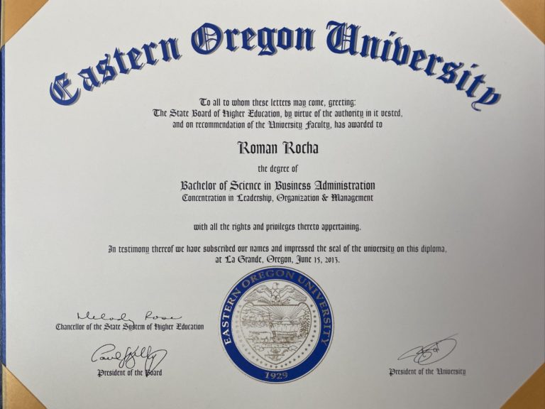 Business Administration with a concentration in Leadership, organization, management