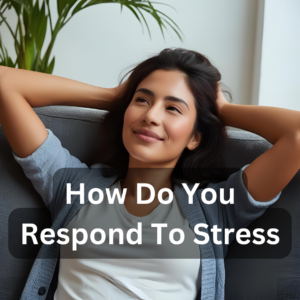 Woman With a Hand Behind Her Head Laying On A Couch With A Smile Thinking Happy Thoughts