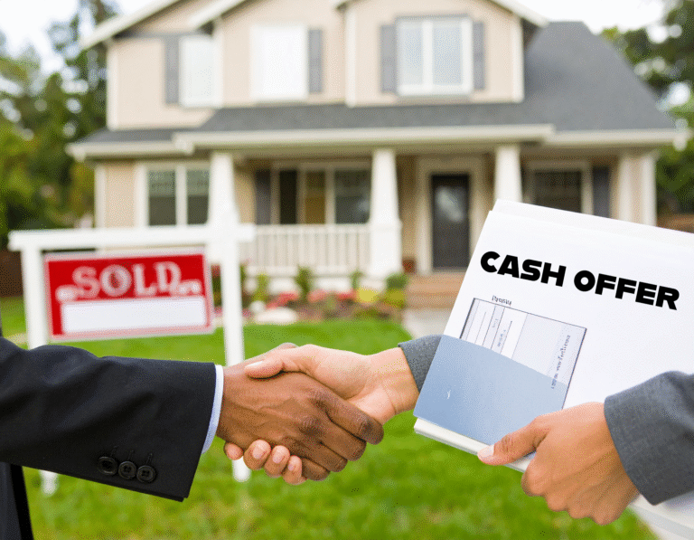 Portland Oregon Cash Offer Sold House Two Hands Shaking in Agreement